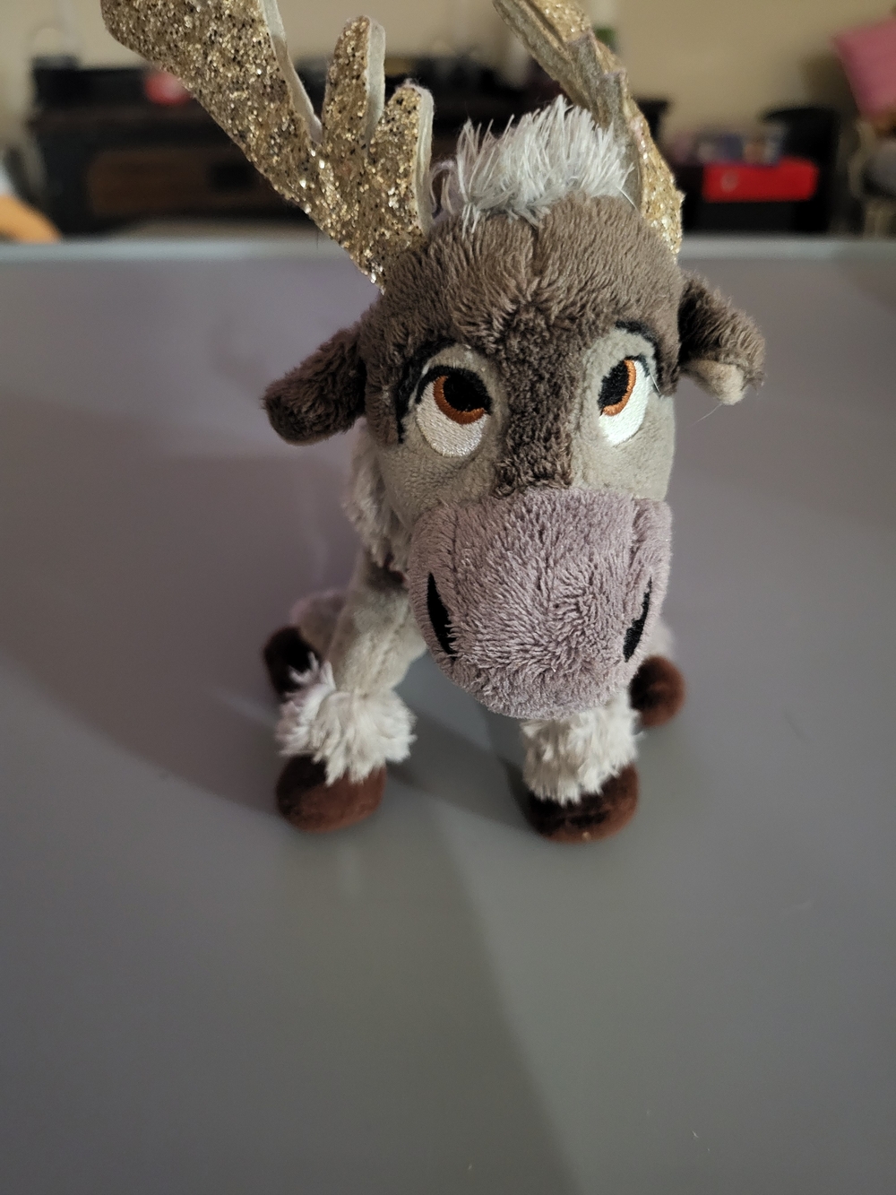 TY Disney Frozen Sven Glitter Antler Plush